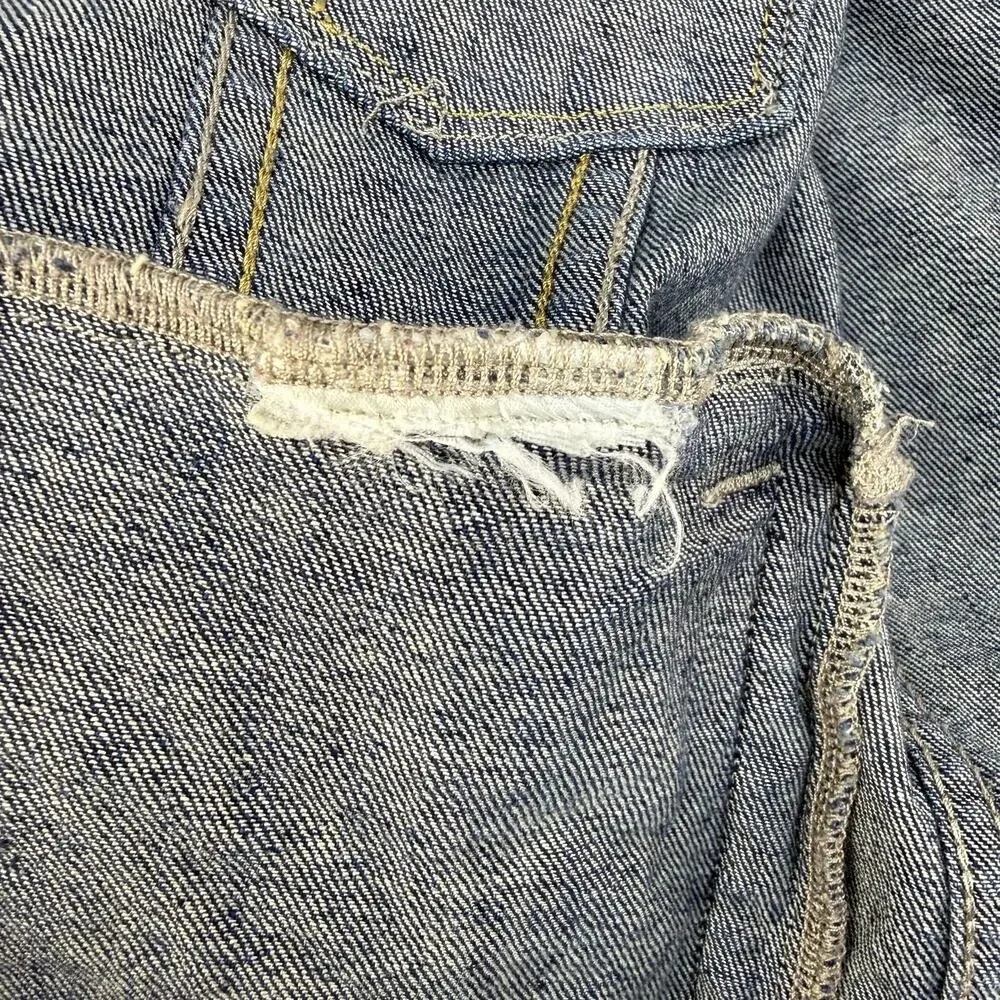 Levi's Denim Jacket Women's S Blue Stretch Trucker Jacket Summer Jacket - Picture 10 of 13